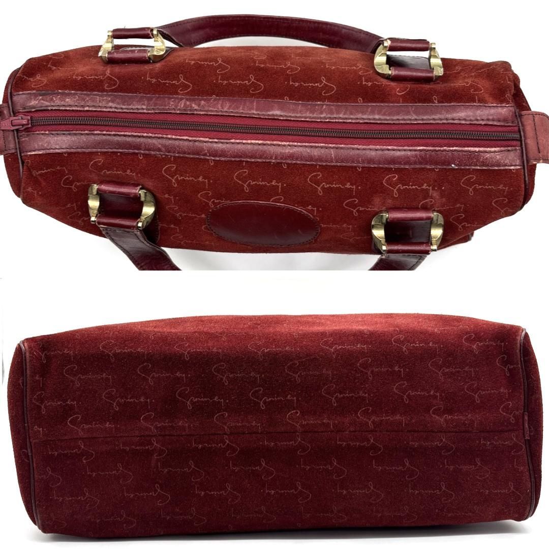 GIVENCHY ジバンシー Y2K ミニボストンバッグ スエード レザー