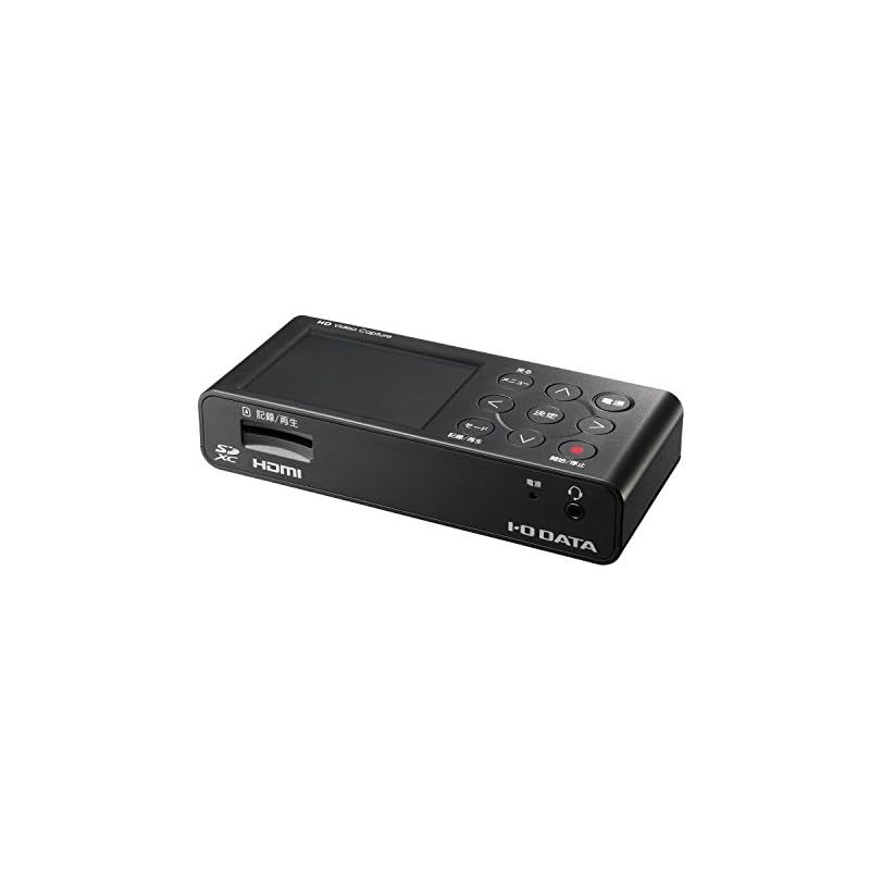 アイ オー データ キャプチャーボード ゲームキャプチャー HDMI PC不要 ゲーム録画 編集 フルHD SD|HDD保存 日本メーカー GV-HDREC