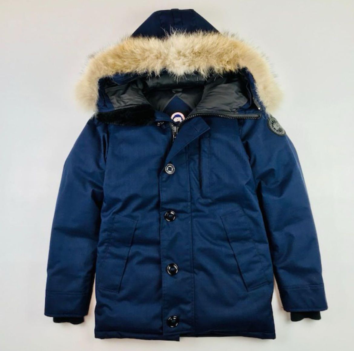 カナダグース エディフィス別注 クレストン 美品 L 美品 カナダグース