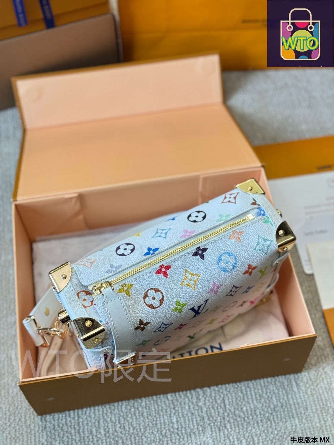 今日特価】Louis Vuitton Side Trunk 谷愛凌スタイル ショー