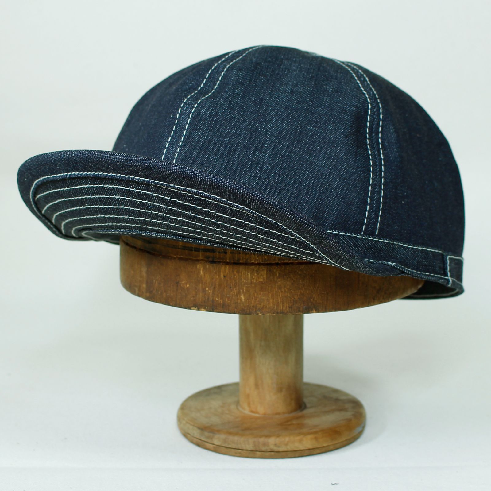 ハンドメイド US ARMY 40s デニムプリズナー キャップ デニムキャップ