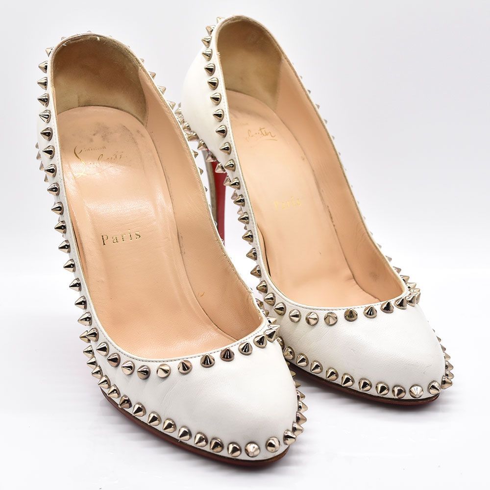 N0515】ルブタン Christian Louboutin スタッズ パンプス