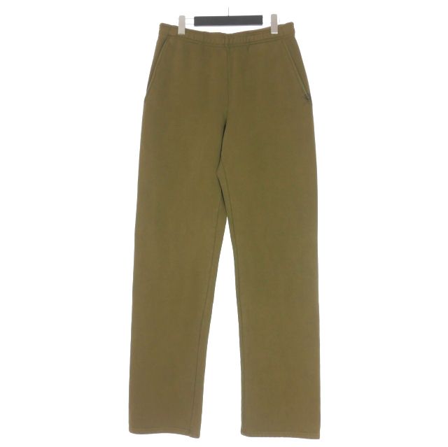 【中古】エンタイアスタジオ entire studio STRAIGHT-LEG SWEATPANT スウェットパンツ M MILITARY カーキ 緑 ES2204 メンズ エンタイアスタジオ entire studio STRAIGHT-LEG SWEATPANT スウェット