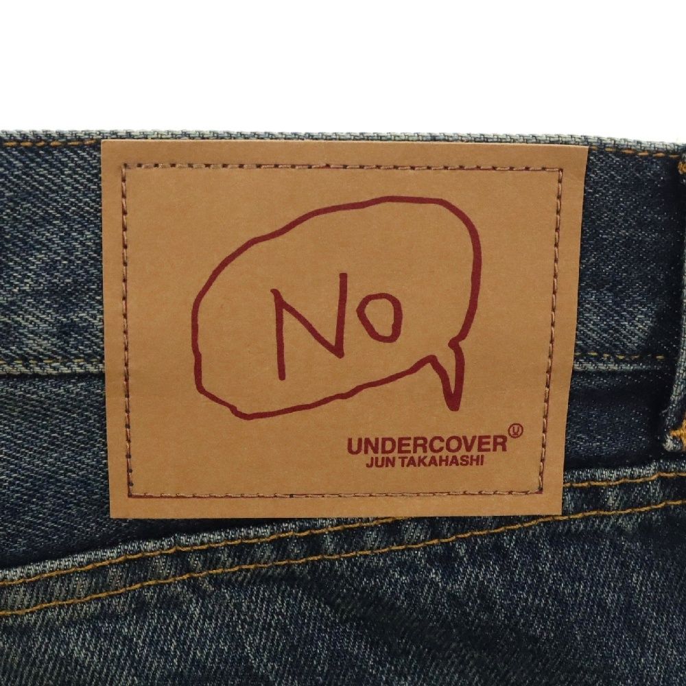 UNDERCOVER (アンダーカバー) 24AW クロス刺繍加工デニムパンツ