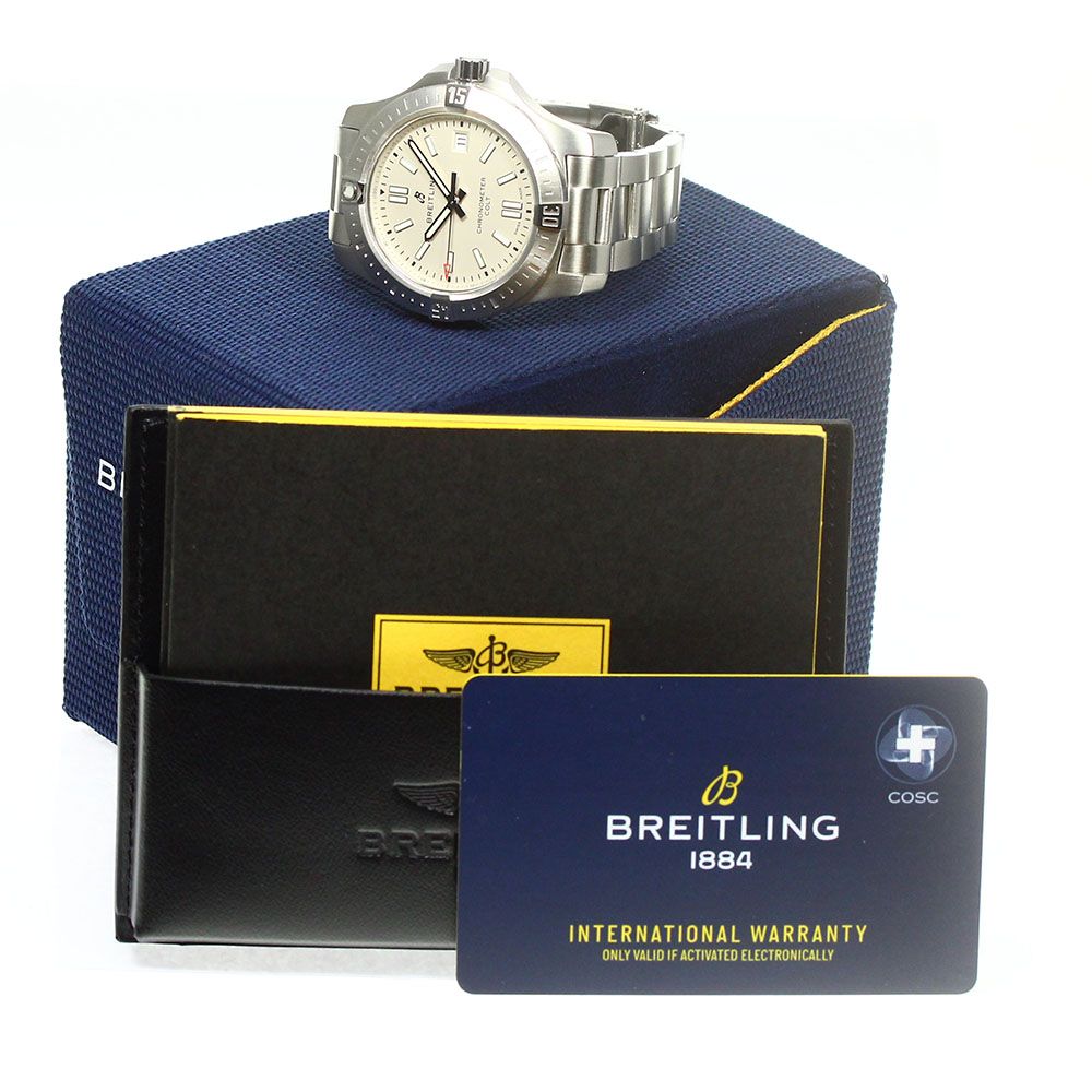 ブライトリング BREITLING A17313 コルト 41 自動巻き メンズ 美品  保証書付き_768077-silversky-lifesciences.com