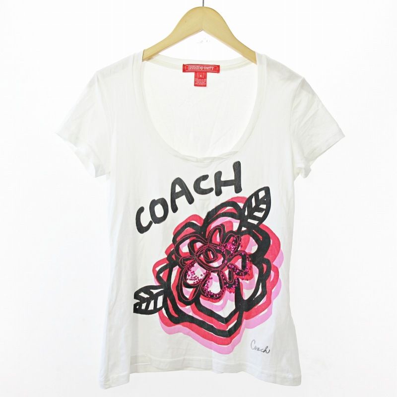 ベストセラーファッション - コーチ COACH POPPY ポピー Tシャツ