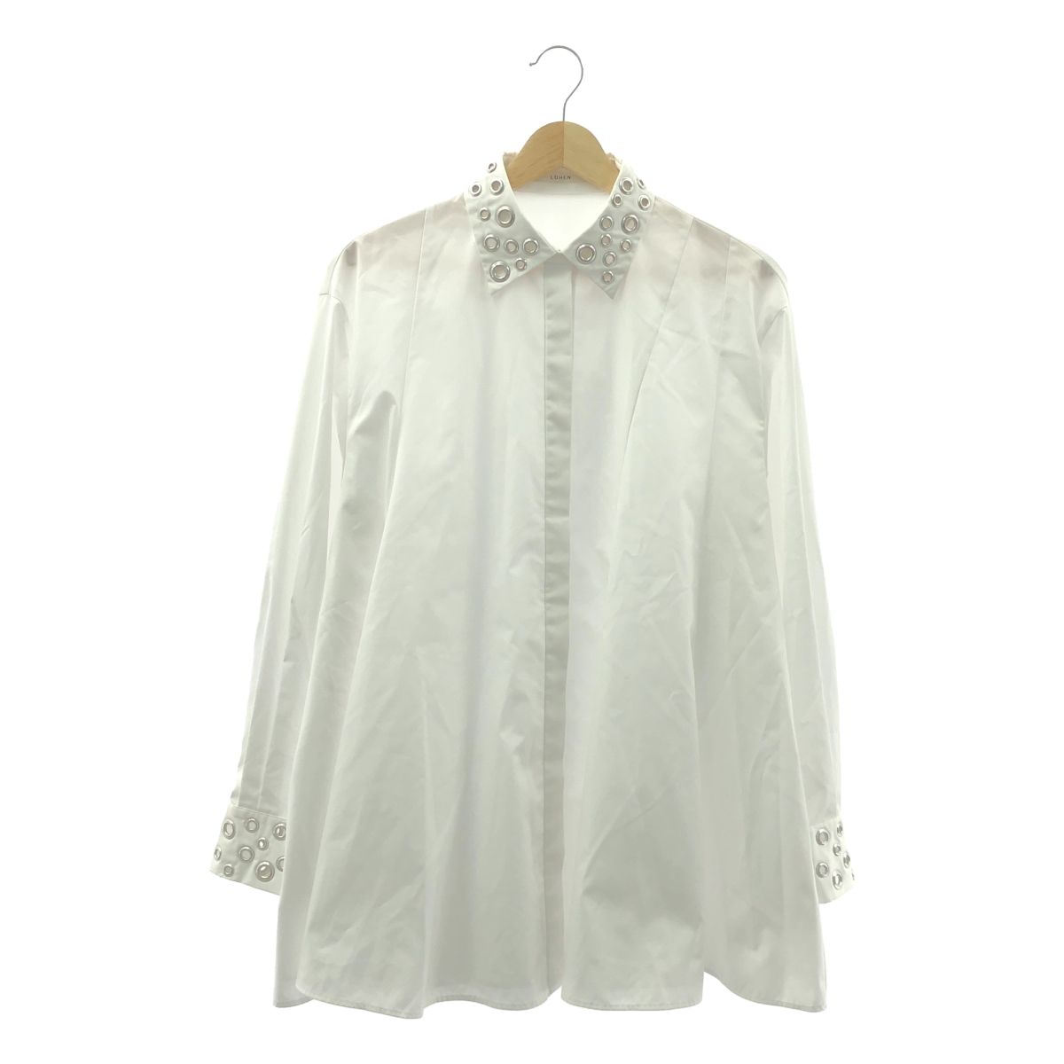 LOHEN / ローヘン | 2024AW | EYELET SHIRT スタッズ パンチング 