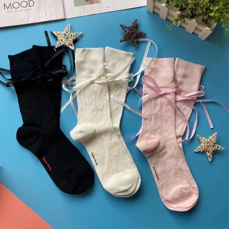 Simone Rocha シモーネロシャ 靴下　ソックス SR-01 Simone Rochaソックス シモーネロシャ靴下 ハイソックス