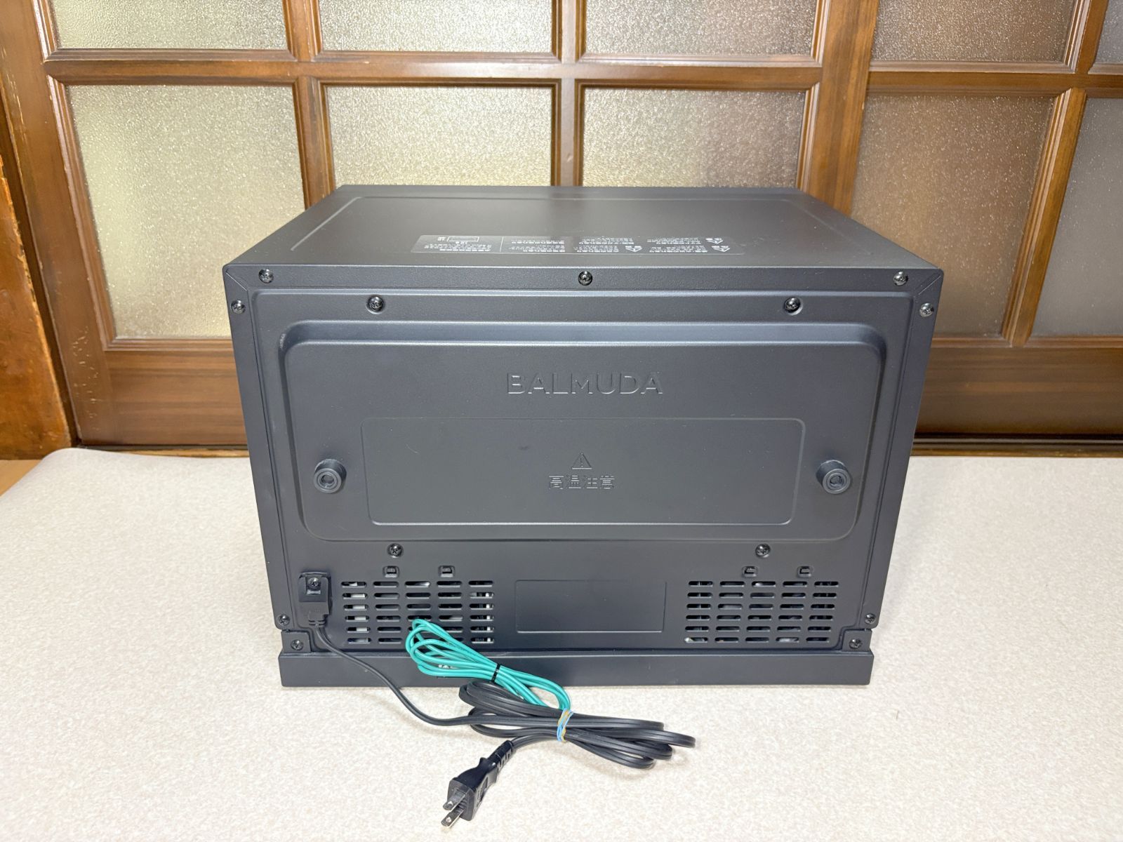  BALMUDAオーブンレンジK 04 A-BK_2019 オーブンレンジ 電子レンジ オーブン