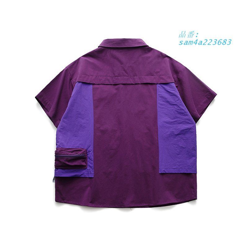 シャツ 韓国 ストリート ダンス 衣装 Y2K ファッション 原宿系 半袖 レディース コーデ am4a223683