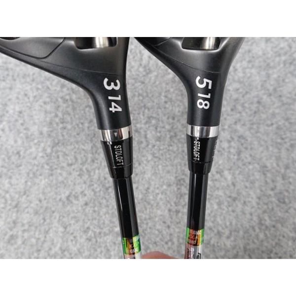 ♪ ロイヤル RC TM-X 3W 14° - 5W 18° フェアウェイウッド 2本セット 純正カーボン TT-5 S