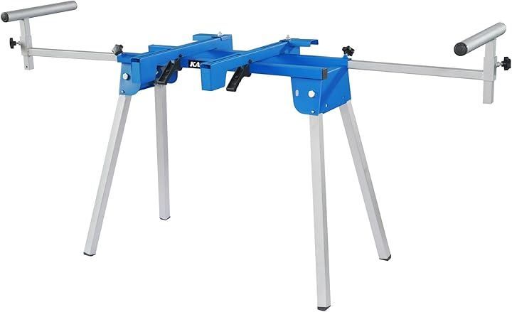KASTFORCE KF3001 丸ノコスタンド マイタソースタンド 卓上 最大積載量227kg 丸鋸盤 ドリルプレス対応 ブルー