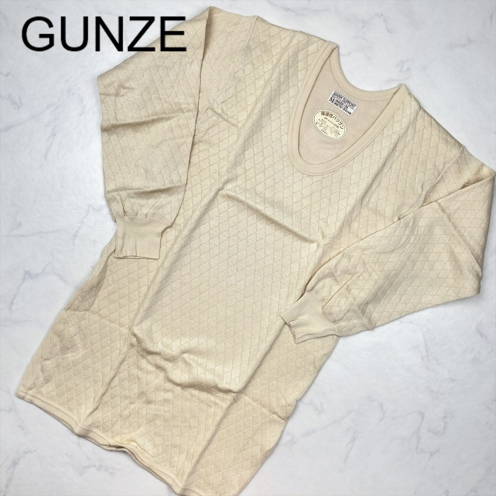 【新品タグ付き】gunze グンゼ インナー M ランジェリー 下着 プレゼント ギフト 保温 遠赤外線 抗菌 防臭 ポカポカ メルカリ