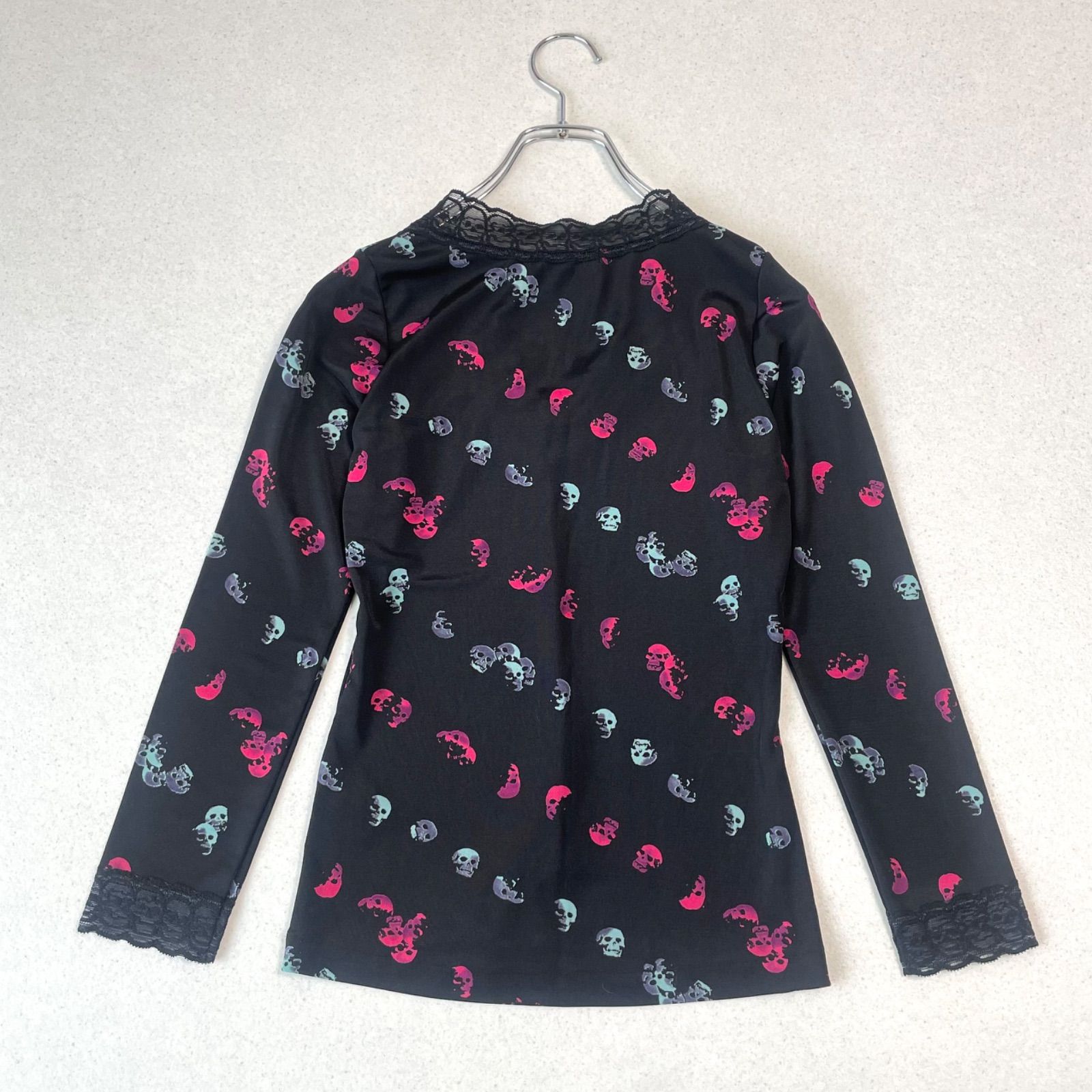 ヒステリックグラマー Hysterics ヒステリックス スカル ドクロ ガイコツ ストレッチあり トップス Tシャツ