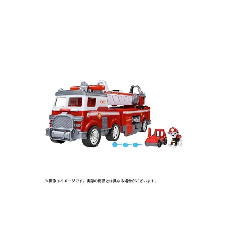 タカラトミー TAKARA TOMY unisex パウ パトロール アルティメット DXレスキュービークル マーシャル アルティメットファイヤートラック