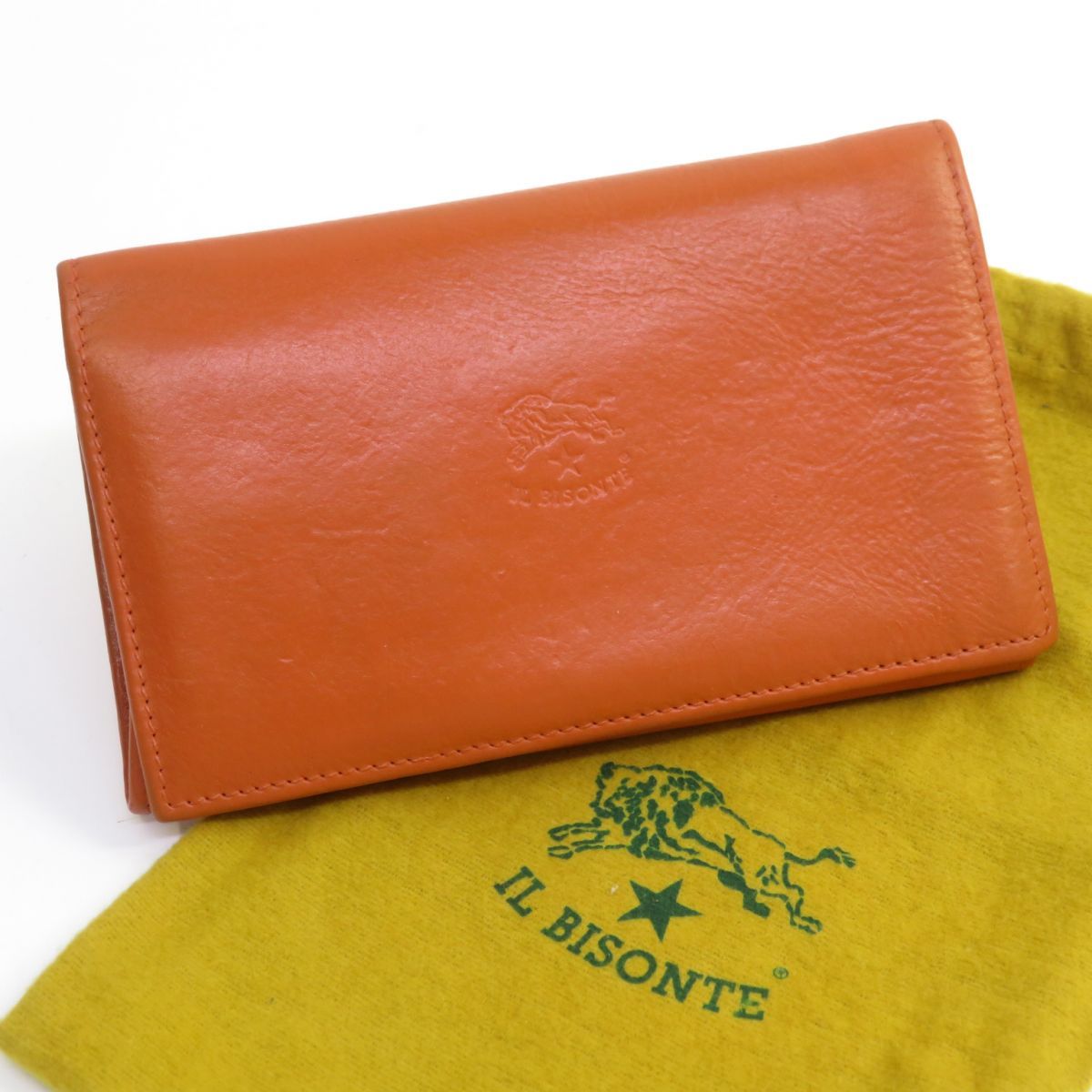 IL BISONTE イルビゾンテ 二つ折り 財布 ※中古 - メルカリ