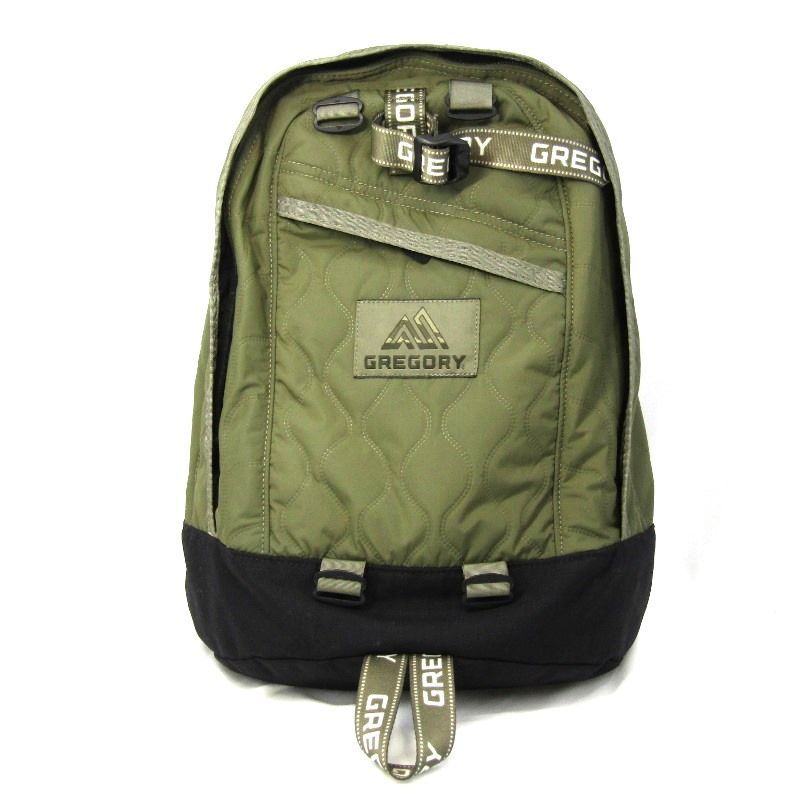 GREGORY × FREAK S STORE グレゴリー フリークスストア デイパック 別注 FINEDAY キルティング バックパック 16L オリーブ 24004201
