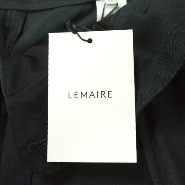 新品 LEMAIRE ルメール 21AW High Waisted Pant ベルテッドハイ ...