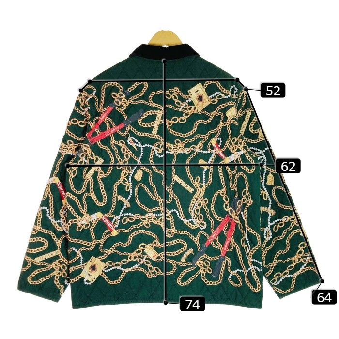 ☆Supreme シュプリーム Chains Quilted Jacket チェーン