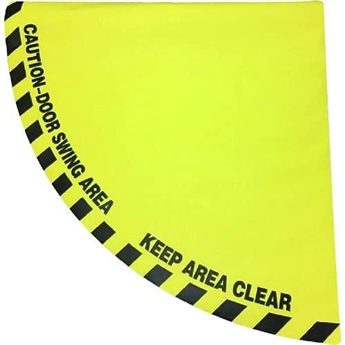 2営業日で発送 セーフラン SAFERUN ドア用路面標識 半径1200mm 14328 1474268