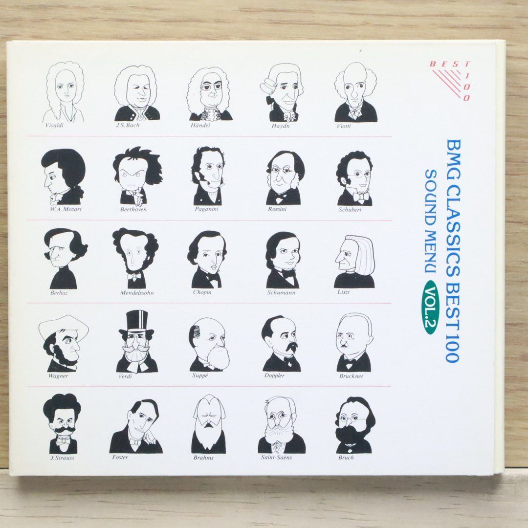 中古CD☆クラシックCD/□ BMG CLASSICS BEST 100 SOUND MENU VOL.2
