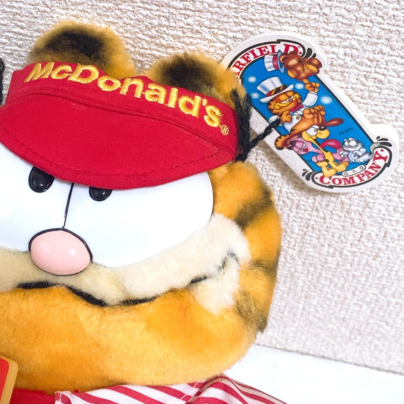 Mcdonald's GARFIELD ぬいぐるみ ガーフィールド マクドナルド