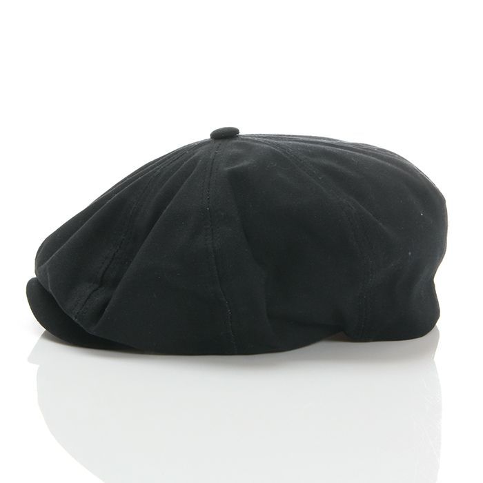 送料無料】新品 NEW YORK HAT キャスケット L/XL 黒 ブラック 