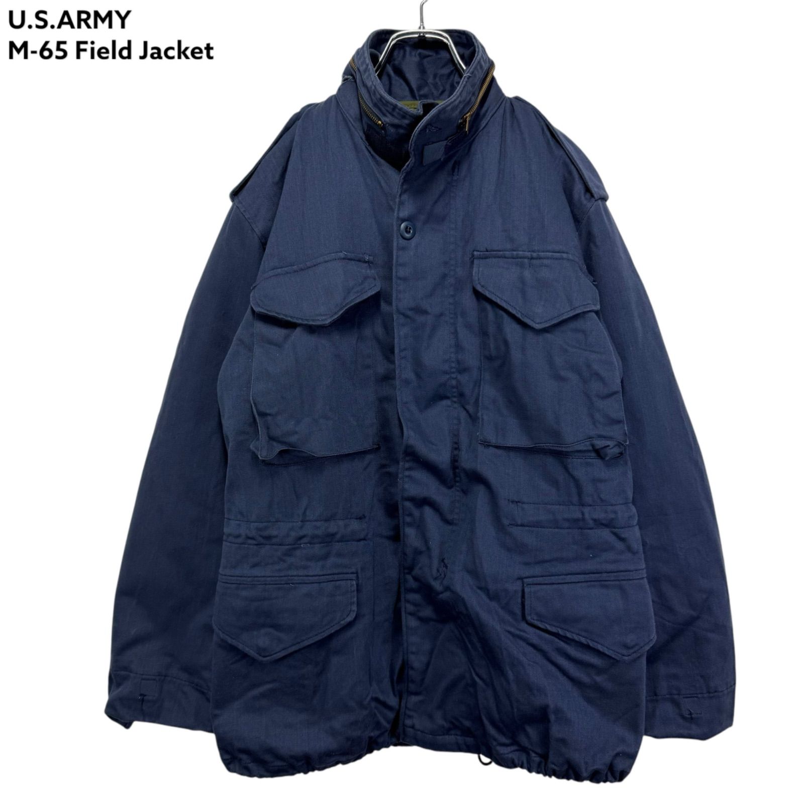 US ARMY M65 M-65 Field Jacket SCOVILL Zip USA製 アルファ社製 ALPHA M-65 フィールドジャケット  ライナー付 ミリタリー 古着 - メルカリ