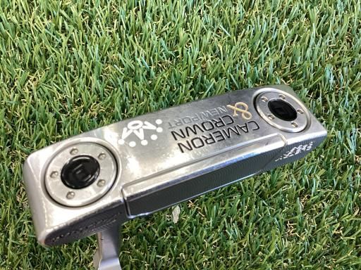 タイトリスト SCOTTY CAMERON-CROWN NEWPORT 33インチ パター PT スチール フレックスその他 メンズ 男性用 右利き 右用 Dランク ゴルフクラブ