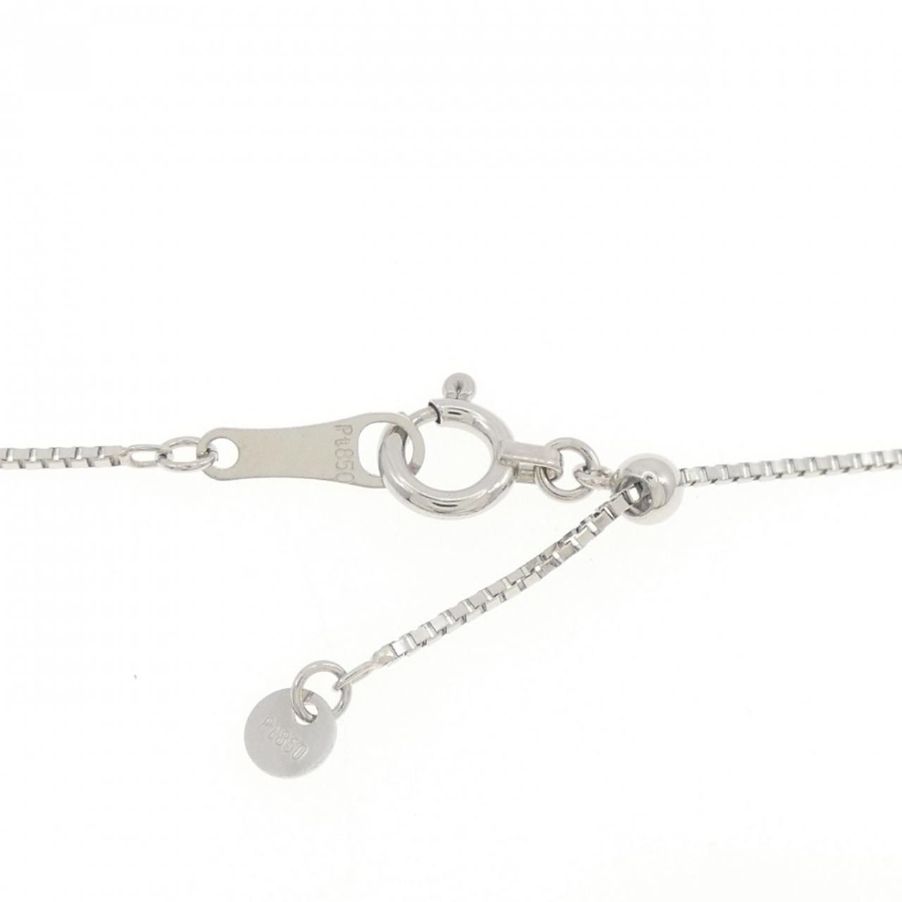 PT900/PT850 クロス アクアマリン ネックレス 1.43CT - メルカリ 