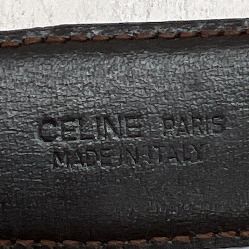 CELINE セリーヌ ベルト・バックル トリオンフ マカダム レザー