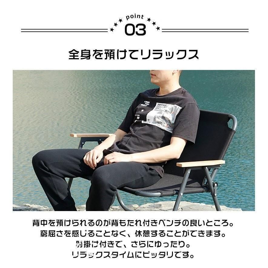 キャンプオンパレード　コンダクターズチェア　ローチェアハイバック、帆布一体型、黒 コンダクターズチェア | CAMP on PARADE