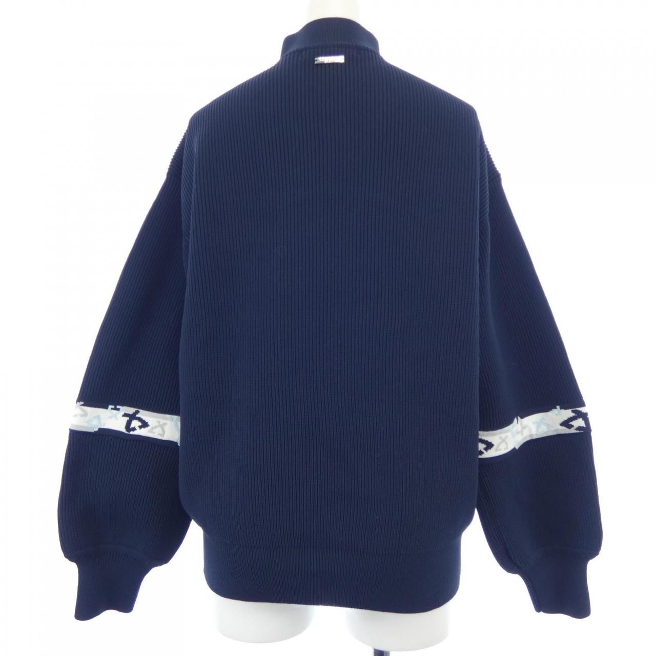 色落ち色移りあり》レオナールスポーツ ニット カットソー L