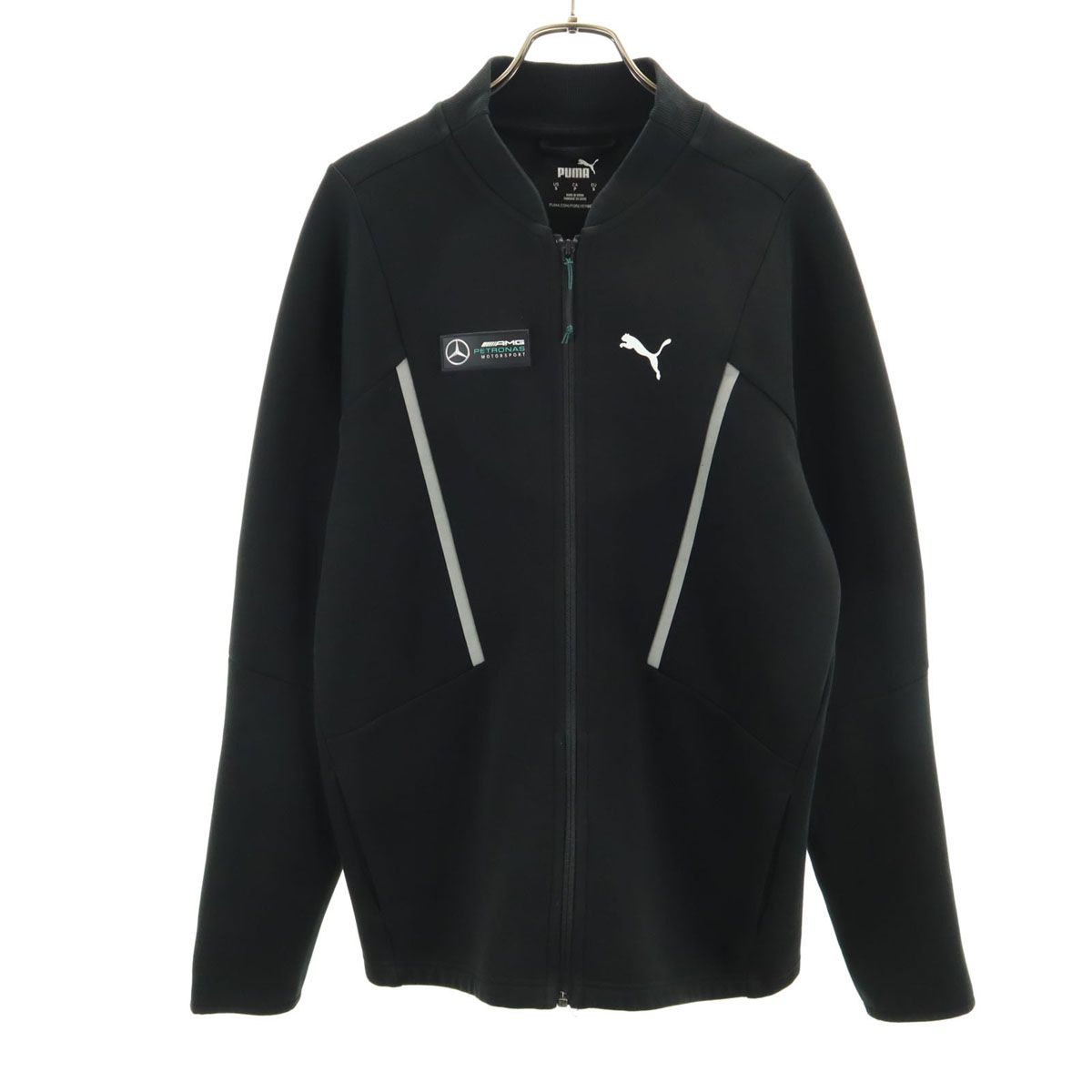 PUMA プーマ ブルゾン S ブラック ジャケット メンズ 古着 - メルカリ