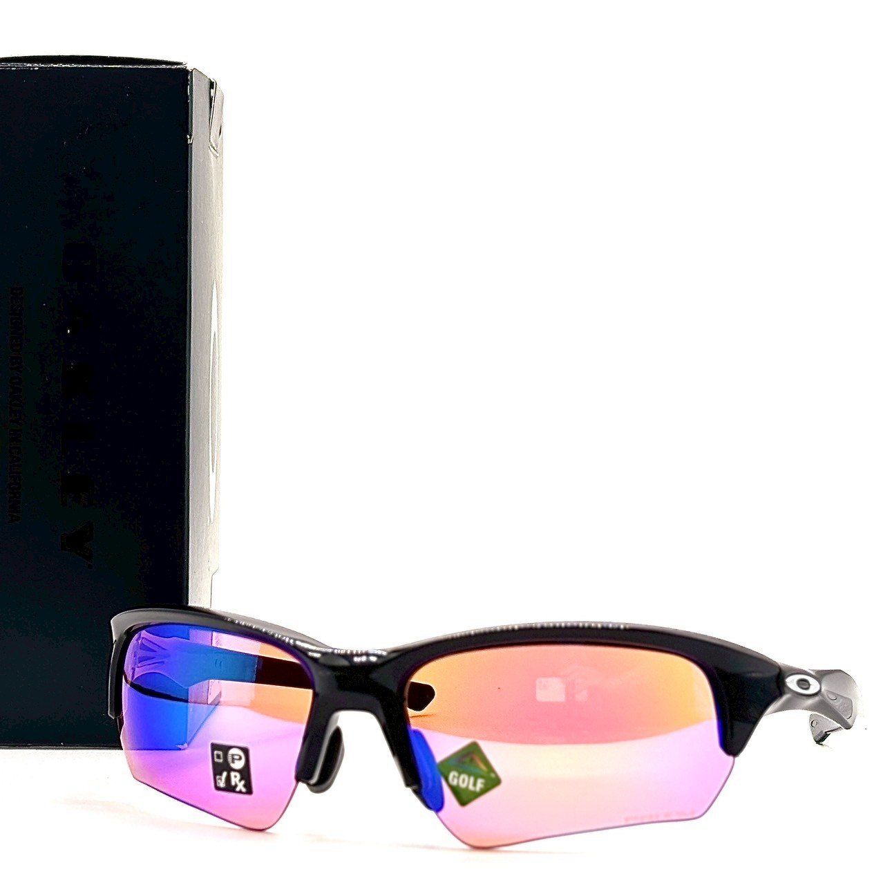 OAKLEY オークリー サングラス FLAKBETA PRIZM GOLF Flak® Beta Prizm Golf Lenses, Polished Black Frame