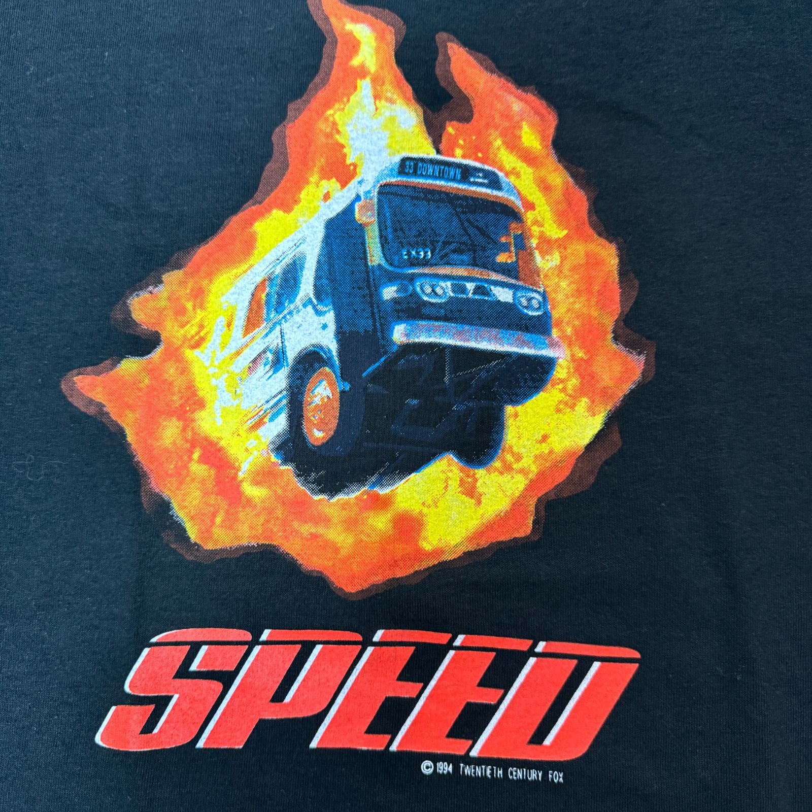90s SPEED Tシャツ GET READY FOR RUSH HOUR XLサイズ デッドストック 
