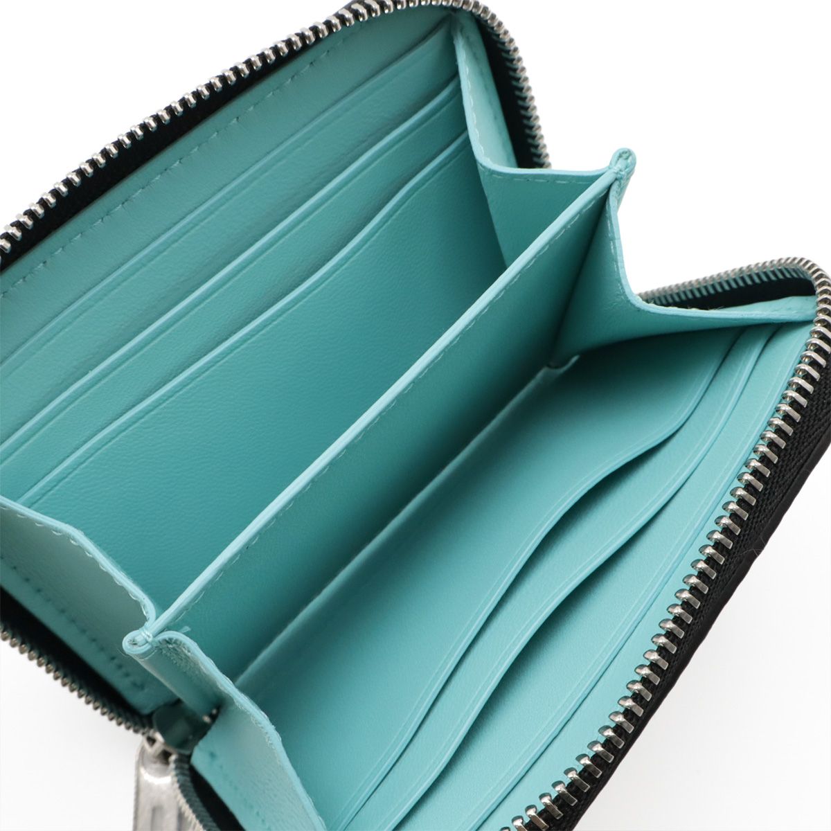 TIFFANY&Co. ティファニー ロゴ ラウンドジップ コインケース 小銭入れ 