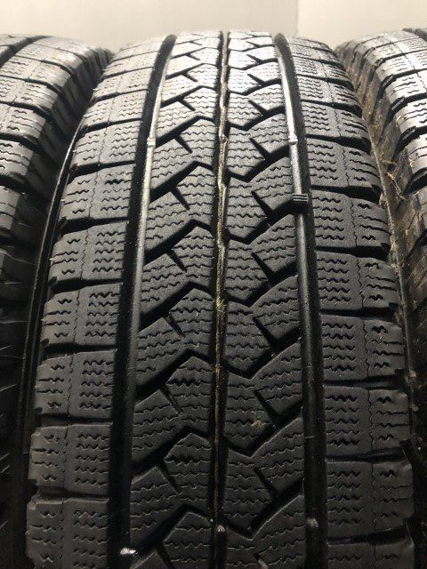 BS BRIDGESTONE BLIZZAK VL1 165R14LT 6PR 14インチ スタッドレス 4本 19年製 バリ溝 ADバン等　(KTS071)