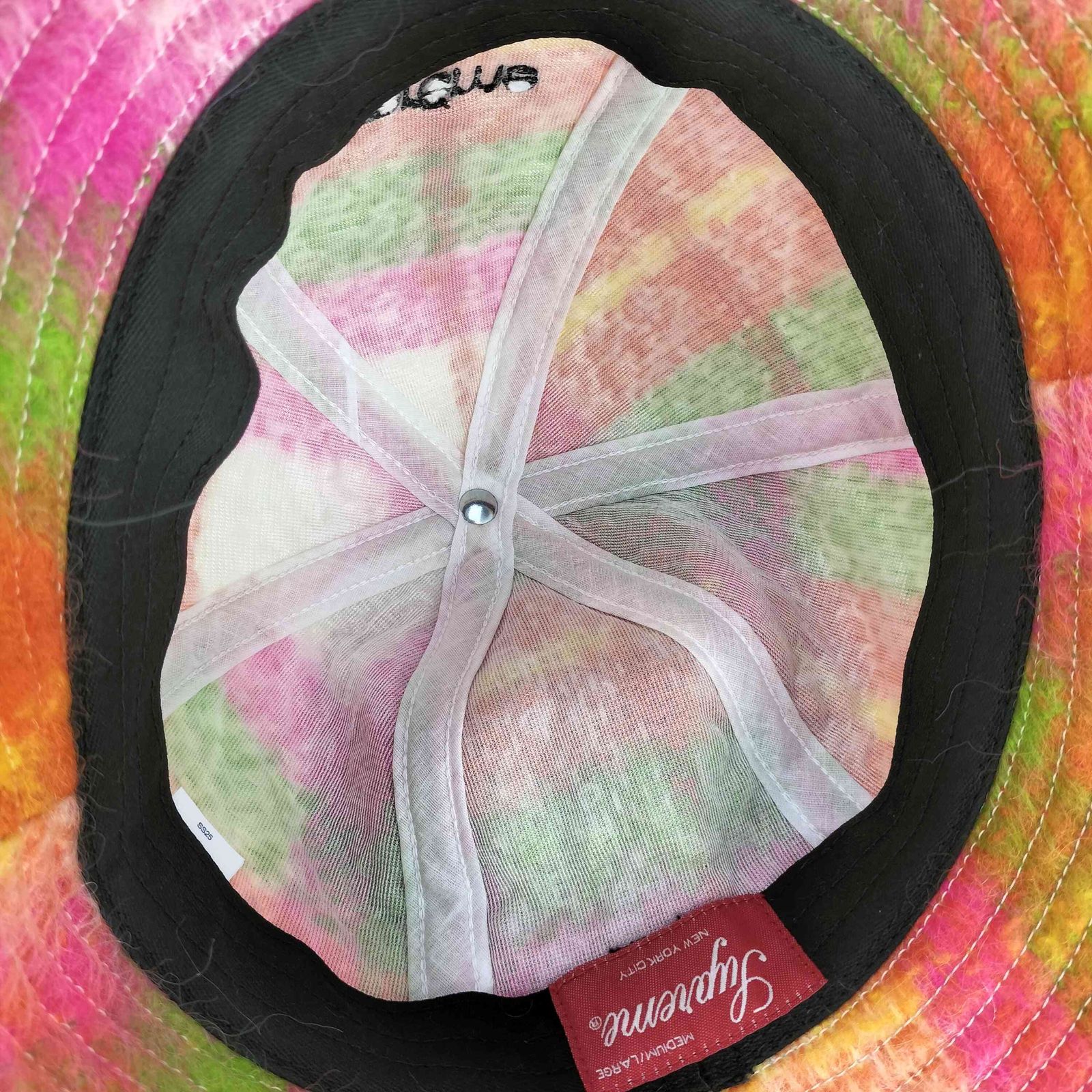 シュプリーム Supreme 25SS Mohair Plaid Bell Hat メンズ MEDIUM