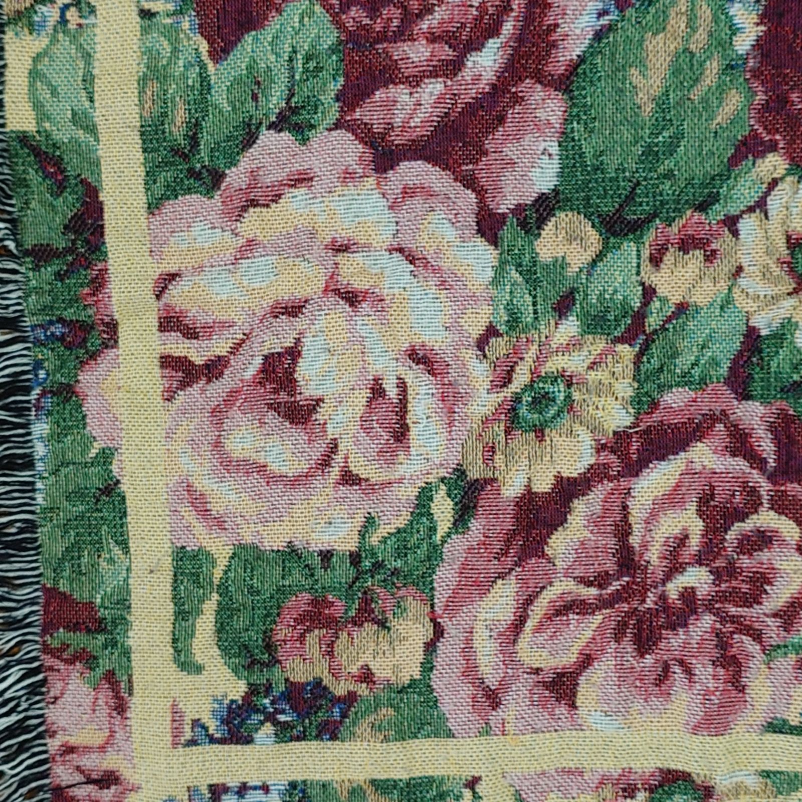 Peaceful Bloom Vintage Rug 120×180 – KANADEMONO vintageラグ