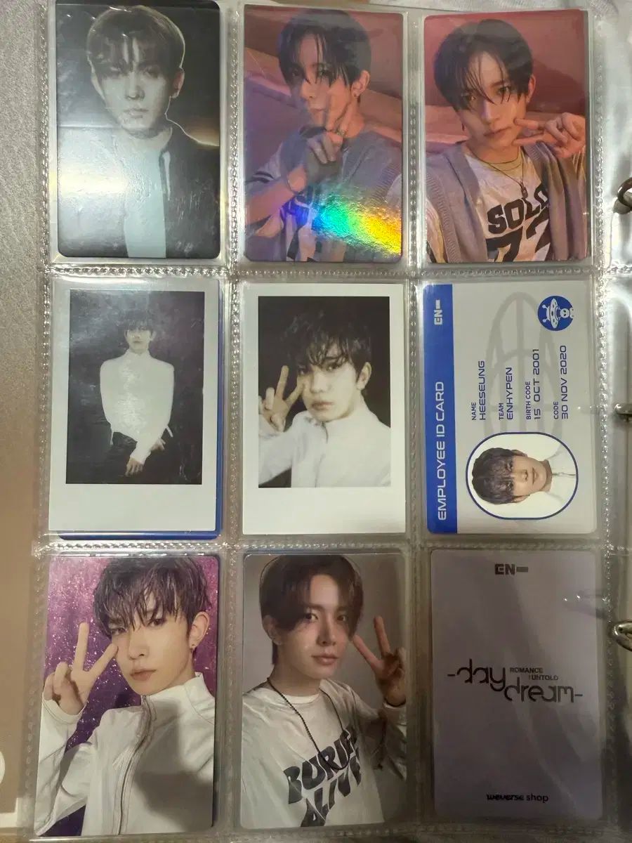 ENHYPEN グッズ　エナプ　トレカ K-POP グッズ ENHYPEN エンハイプン トレカ 風 フォトカード