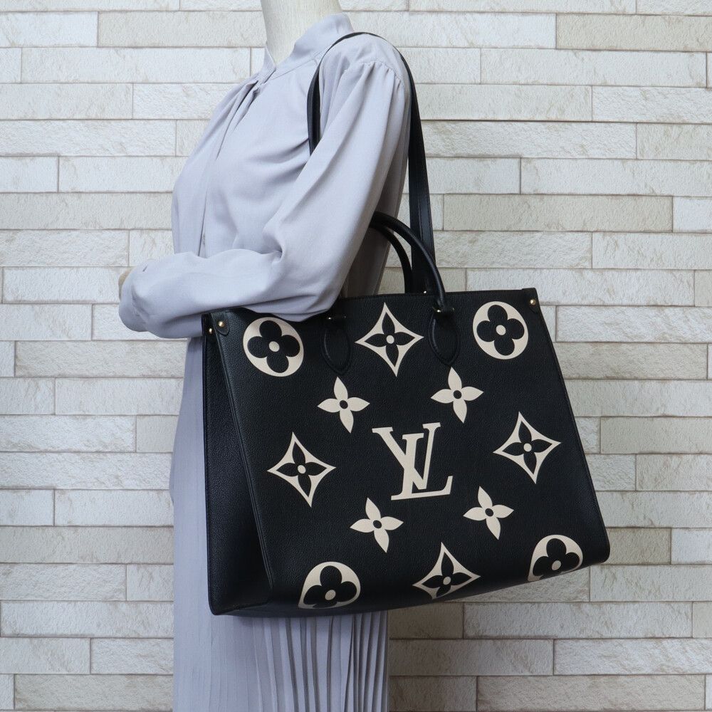 Y*♡様 ルイヴィトン LOUIS VUITTON オンザゴー GM バイカラー ルイ・ヴィトン ルイ・ヴィトン オンザゴーGM バイカラー トートバッグ