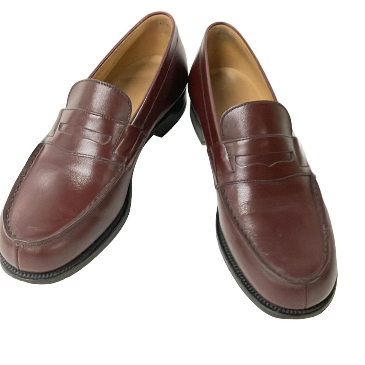 J.M. WESTON ジェイエムウェストン ローファー 6 D レディース - ボルドー レザー