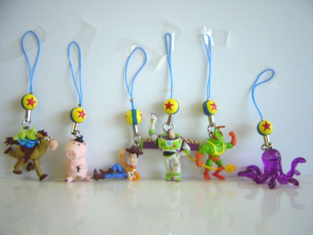 ♯Gva31KZトイストーリーTOYSTORY3サニーサイドストラップ2全6種