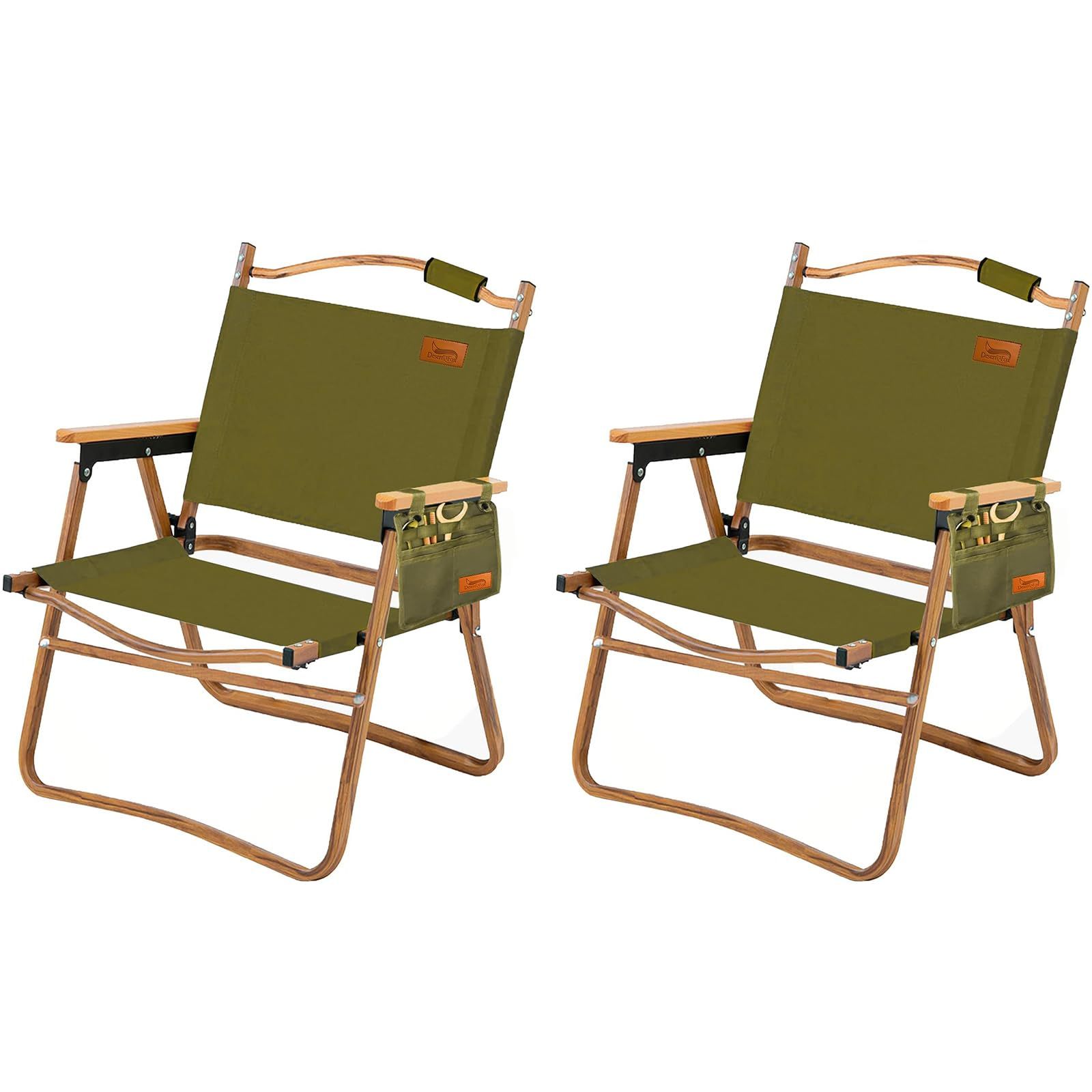 DY キャンプ椅子 携帯便利 コンパクト 150kg 耐荷重 78X54×51cm Lサイズ 椅子 折りたたみ 軽量 チェア チェア キャンプ アウトドア DesertFox