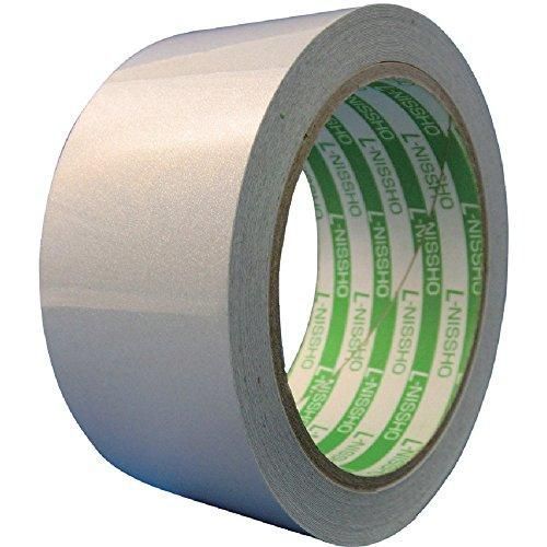 日東エルマテ 再帰反射テープ 150mmX10m ホワイト HT-150W 反射テープ