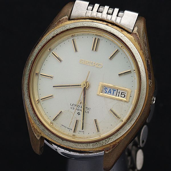 SEIKO ロードマチック 5606-7070 自動巻き ヴィンテージ （動作