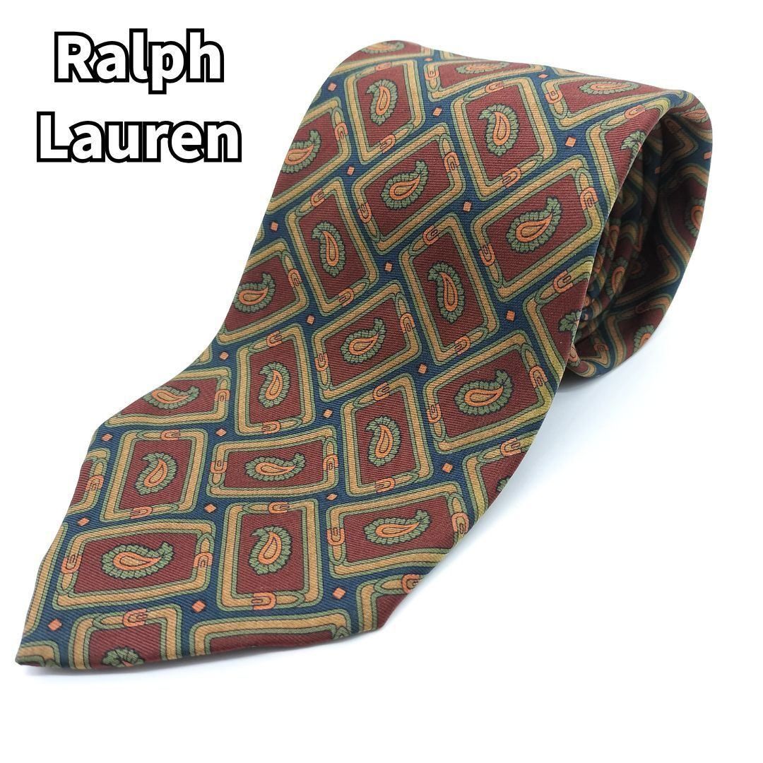 クラシックな風格✨】 Ralph Lauren ラルフローレン ネクタイ