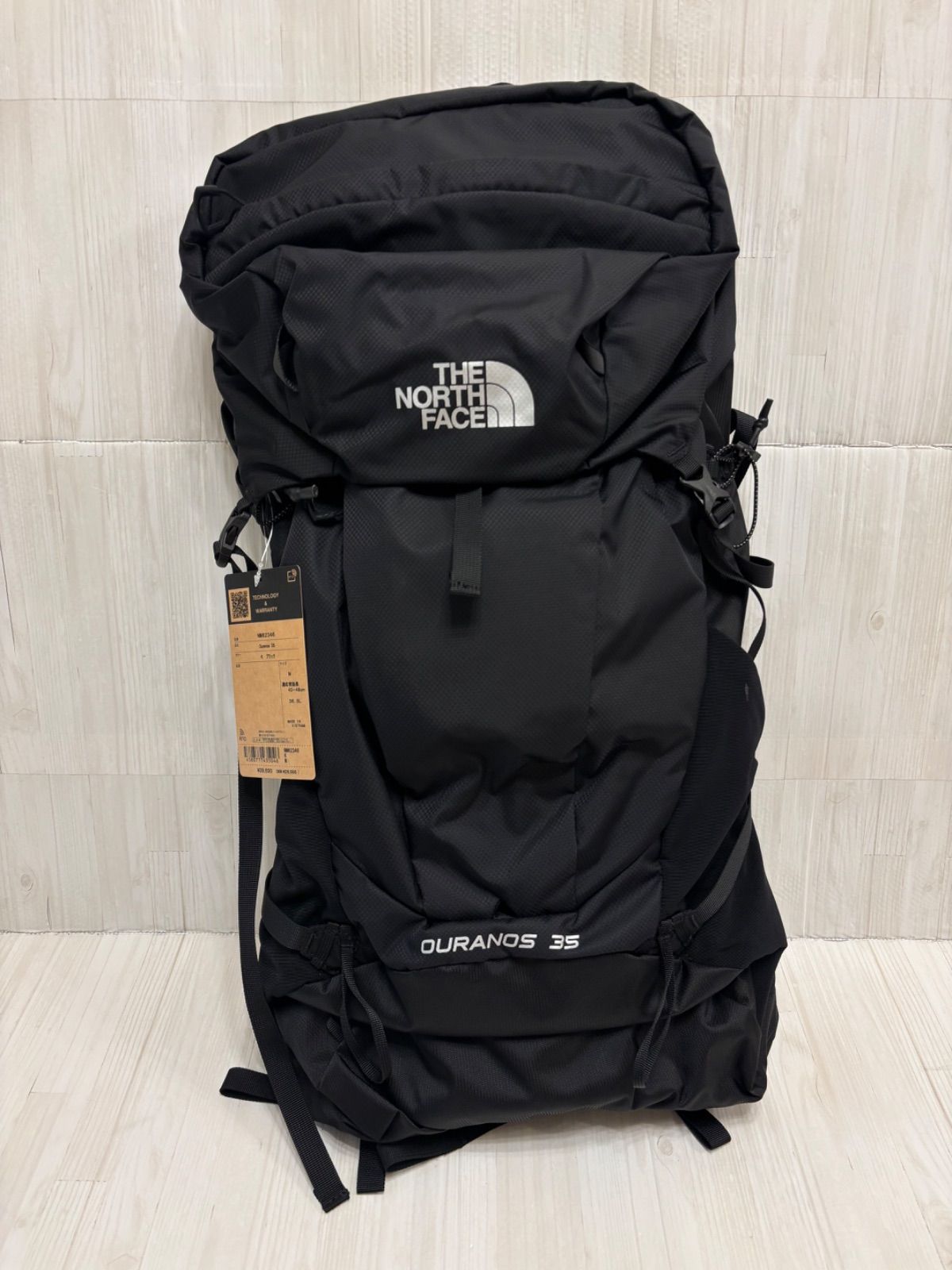 THE NORTH FACE ノースフェイス リュック バックパック ウラノス35 ouranos NM62346 ブラック