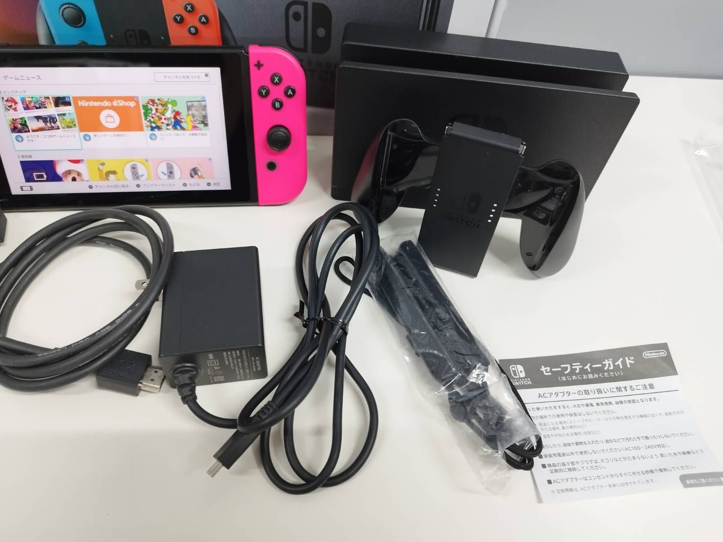 Nintendo Switch HAC-001/2017年製/HAC-S-KABAA